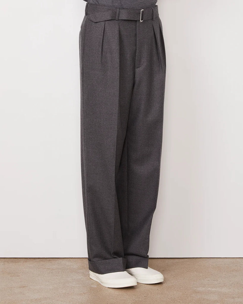 NASH wool pleat trousers