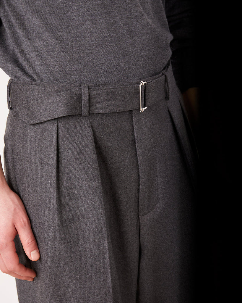 NASH wool pleat trousers