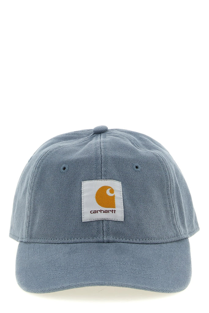Canvas logo-patch baseball cap