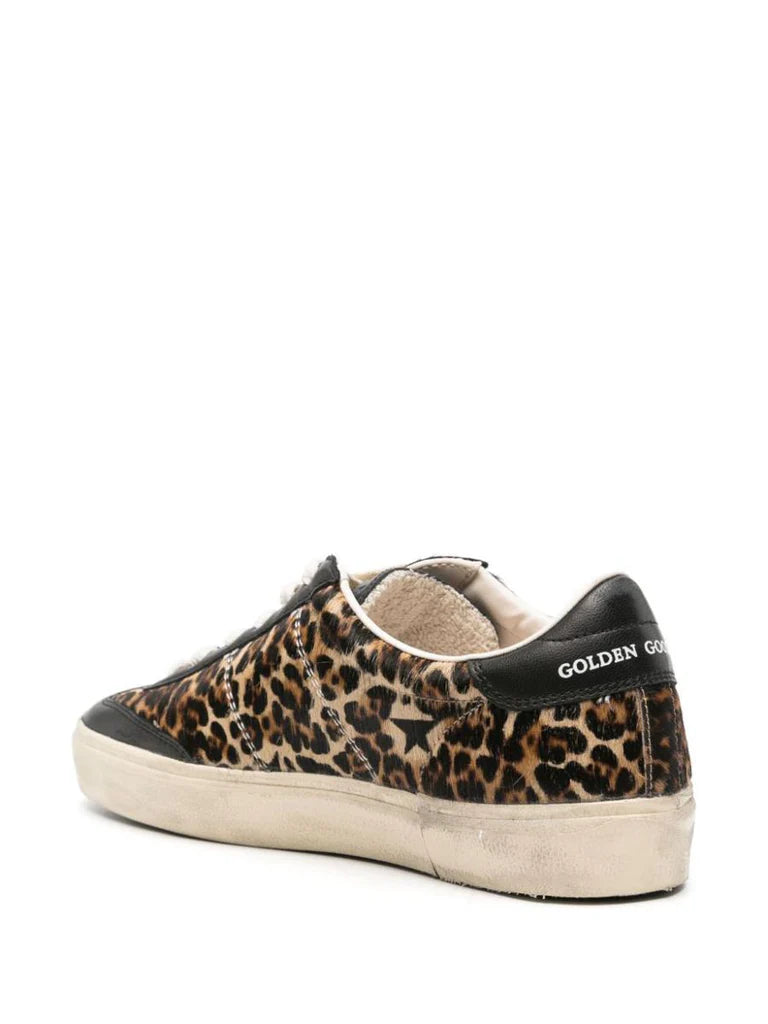 Soul Star cheetah-pattern sneakers