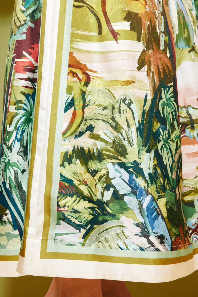 Jungle Boogie silk trousers