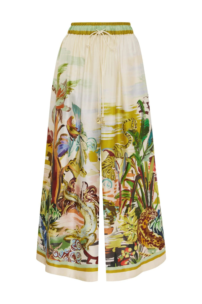 Jungle Boogie silk trousers