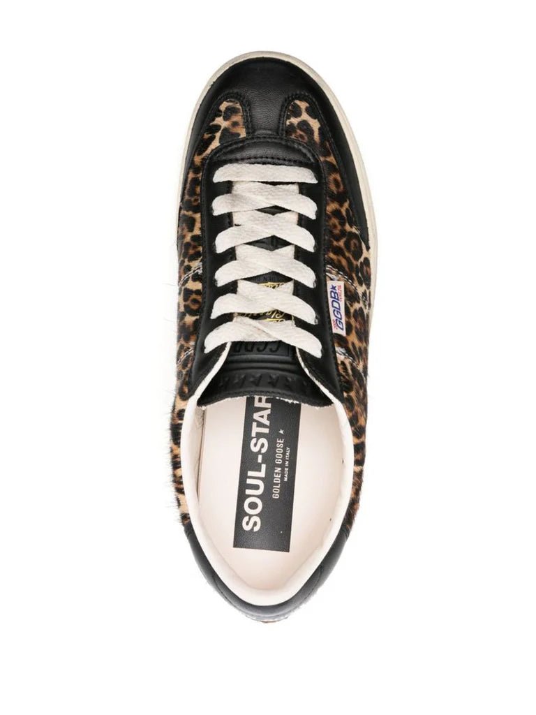 Soul Star cheetah-pattern sneakers