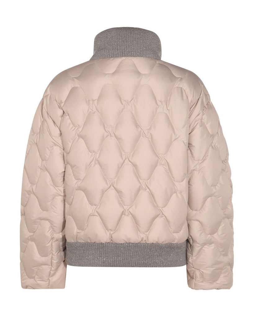 quilted bomber jacket