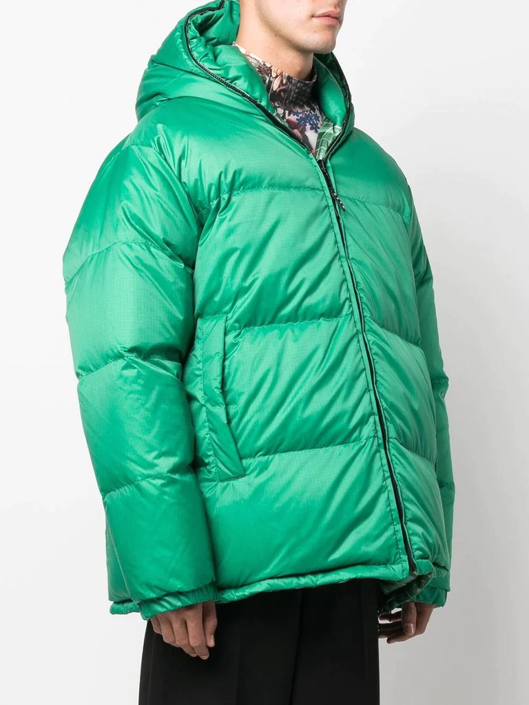 Marni reversible padded hooded coat