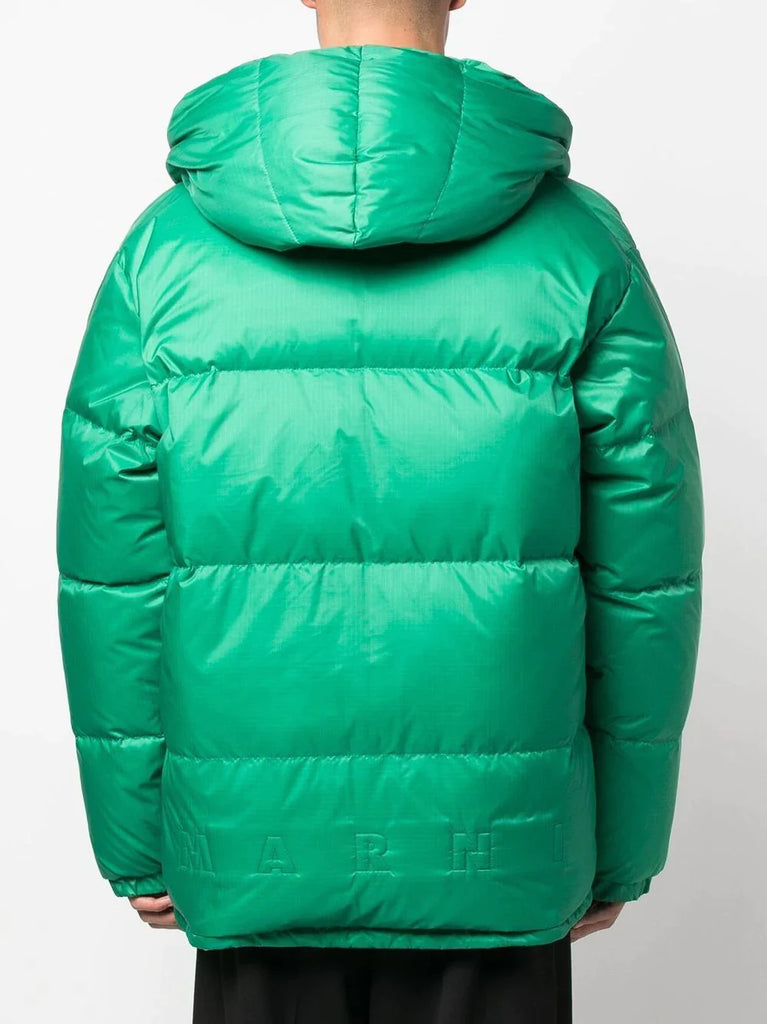 Marni reversible padded hooded coat