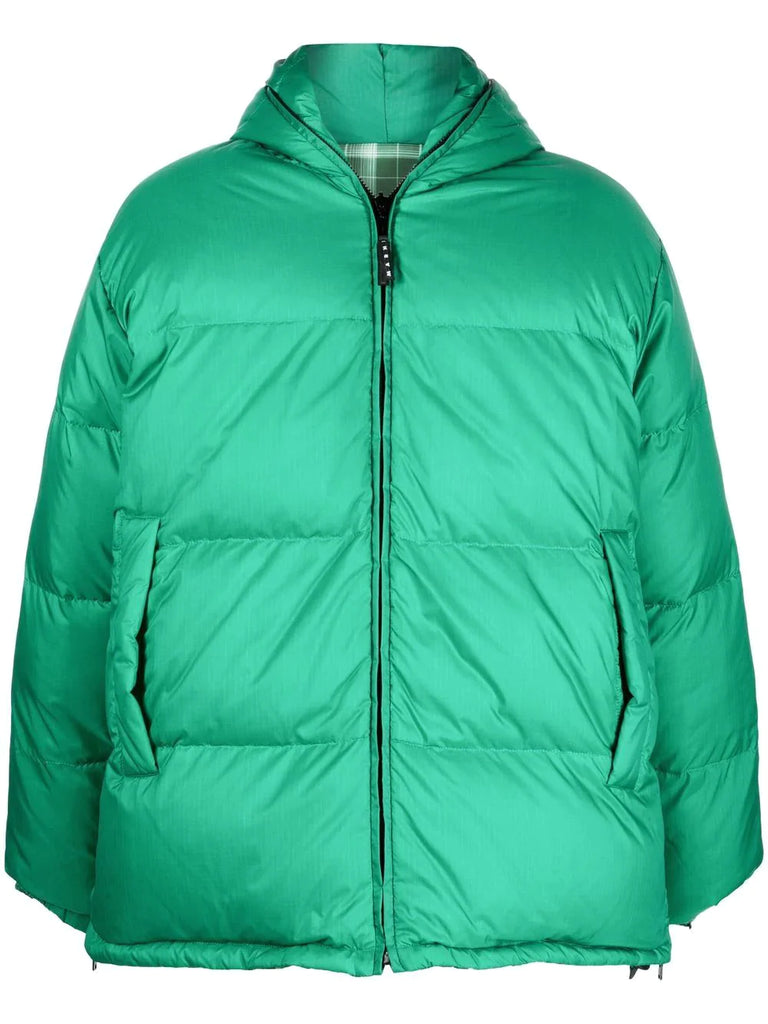 Marni reversible padded hooded coat