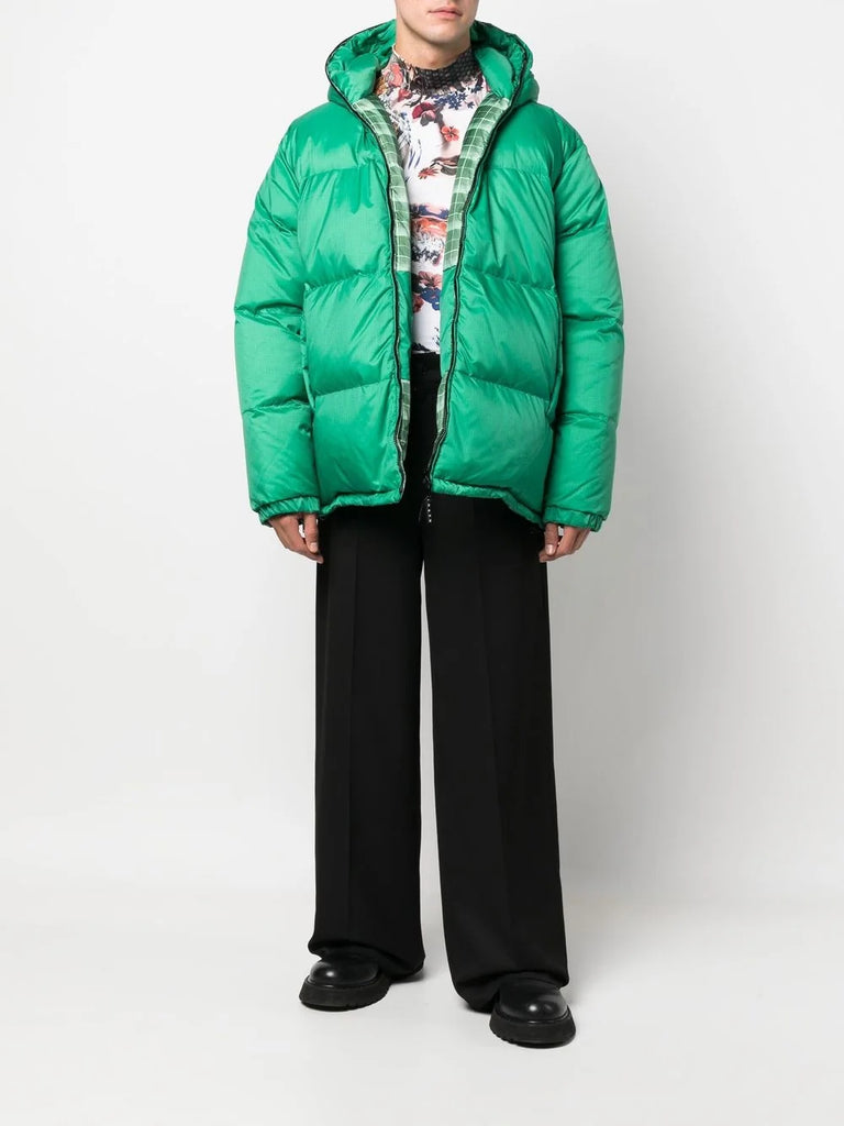 Marni reversible padded hooded coat