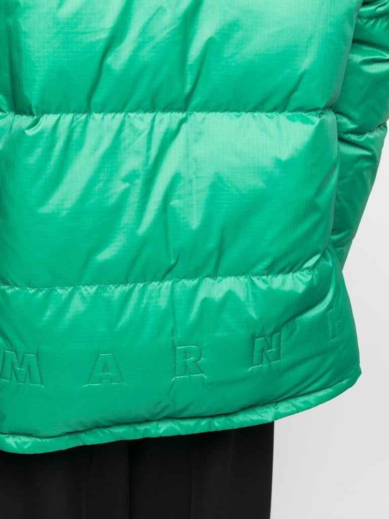 Marni reversible padded hooded coat