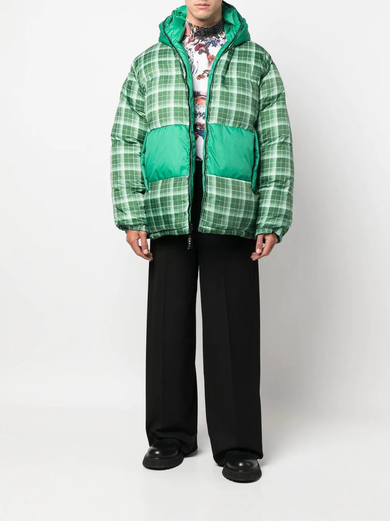 Marni reversible padded hooded coat