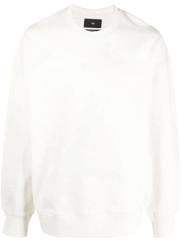 long-sleeved organic cotton sweatshirt