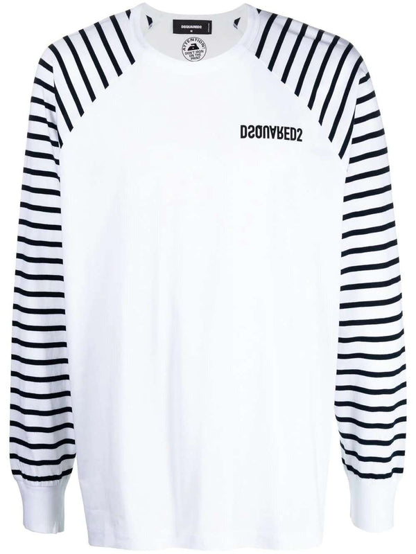 DSQUARED2 T-krekls ar garām piedurknēm